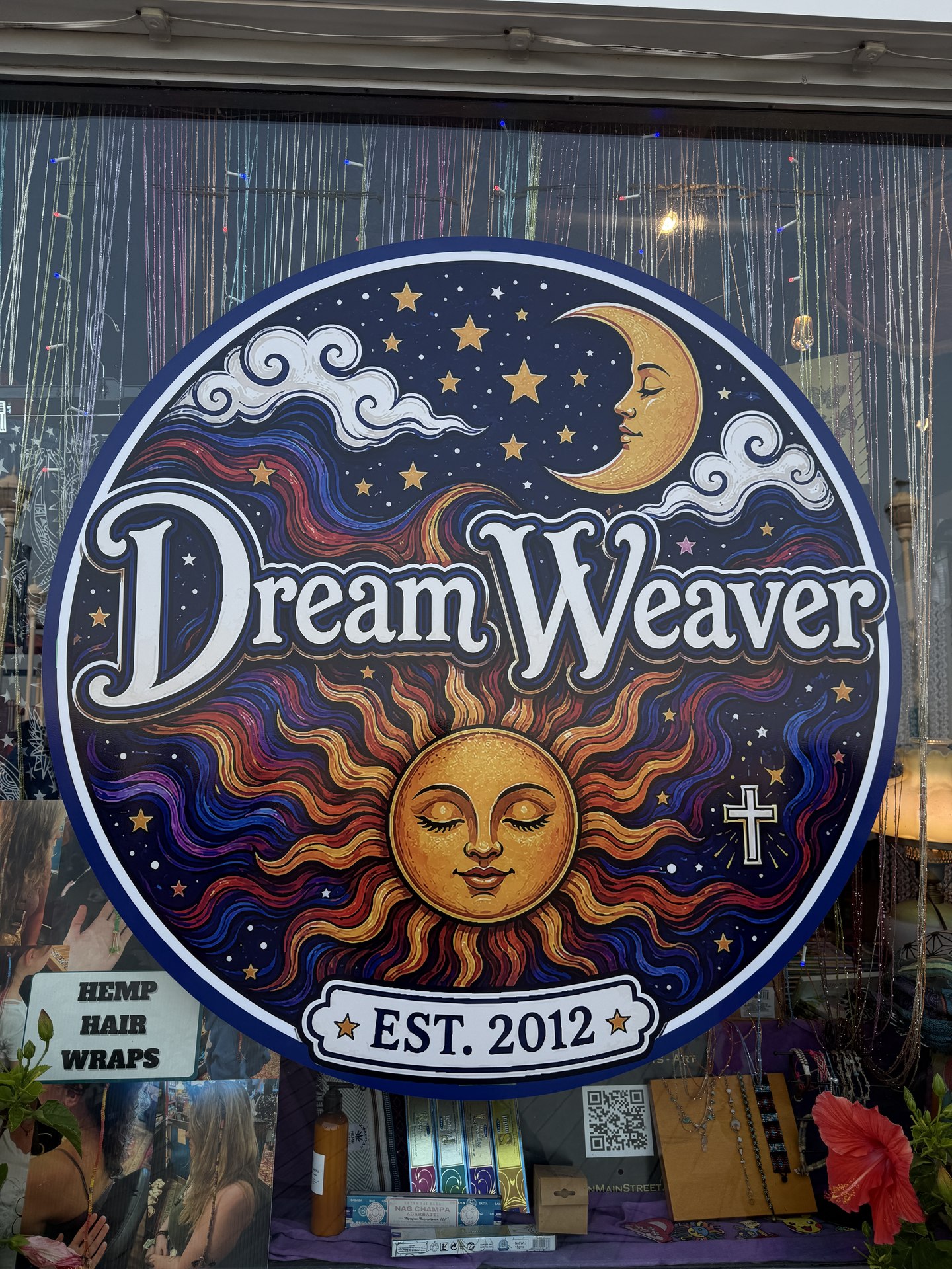 Dream Weaver — storefront sign by Coastal Wraps